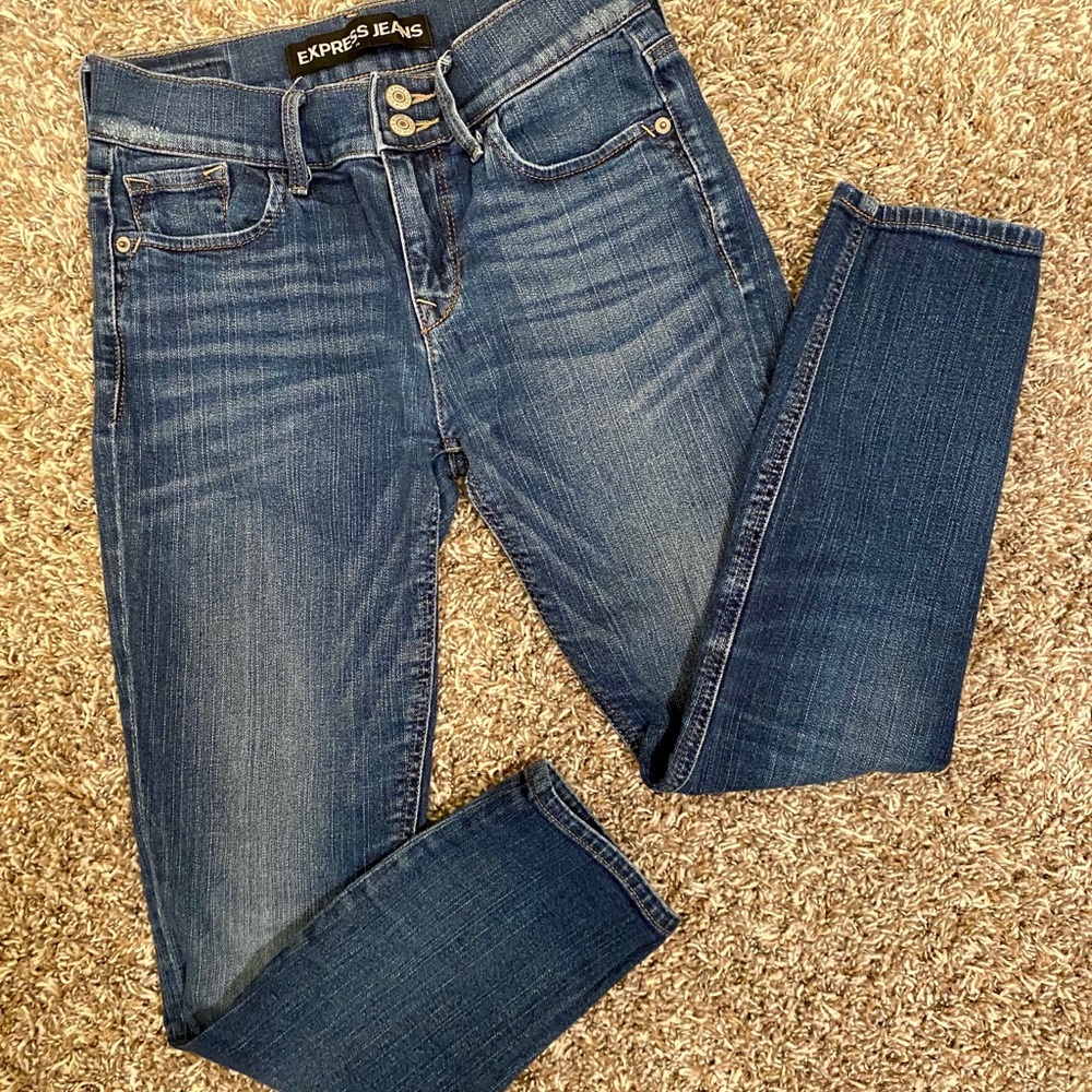 Express Mid-Rise Cropped Legging (2)